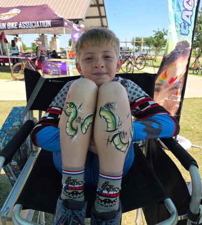 Face painting by Texas Wonder