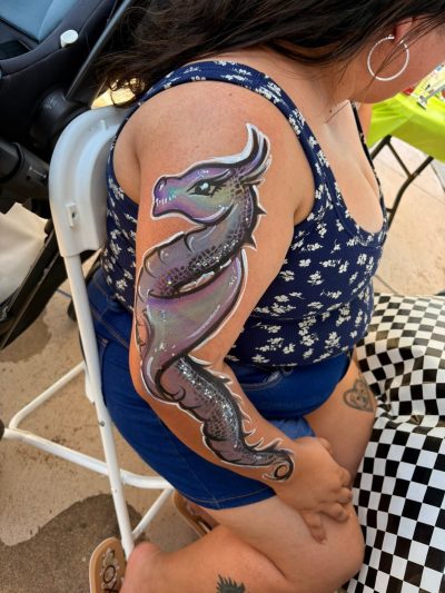 Face painting by Texas Wonder