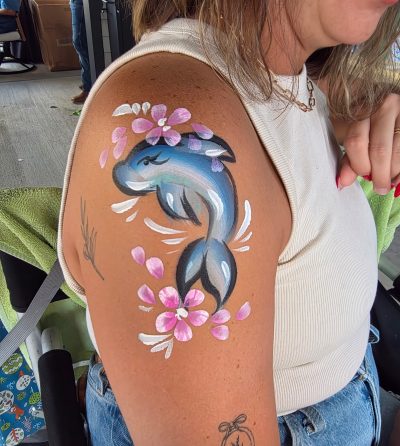 Face painting by Texas Wonder