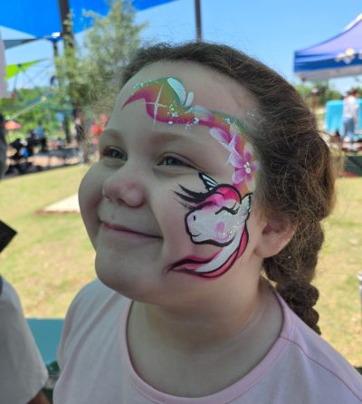 Face painting by Texas Wonder