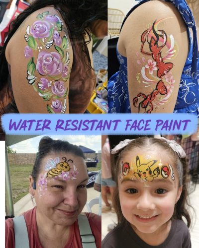 Face painting by Texas Wonder